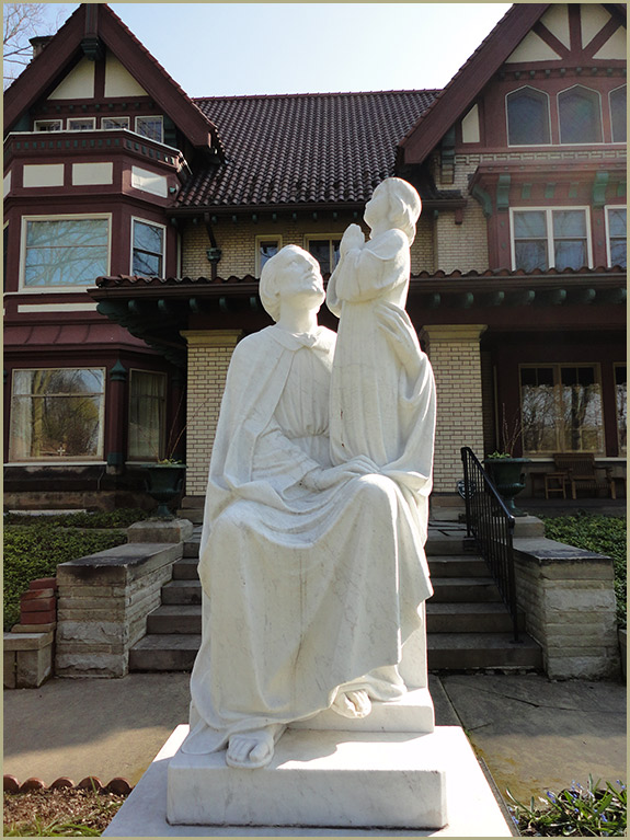 Cleveland Carmel Monastery Saint Joseph statue