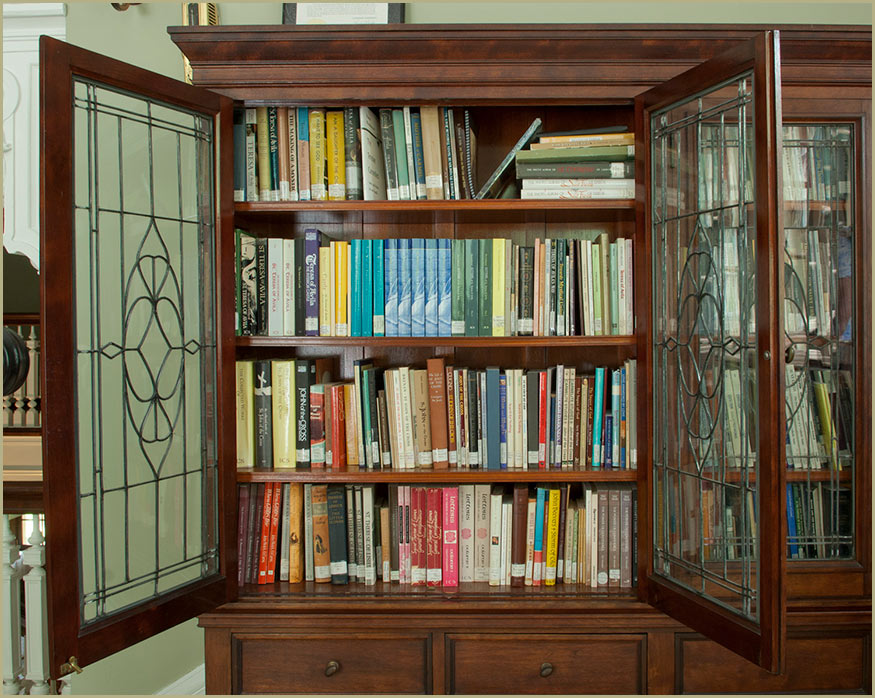 Cleveland Carmel Monastery Bookshelf