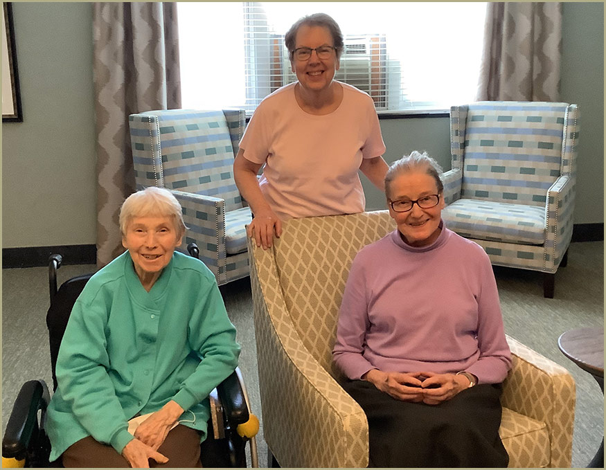 Cleveland Carmel Sisters Mary K., Donna, and Vera Lea